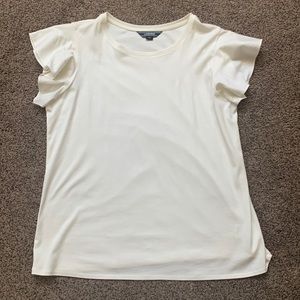 Lands end never worn crème shirt